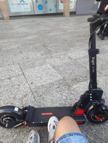 【Bogist C1 Pro】E-Scooter with seat | Super great discount, limited 10 days! Give away lock and bag, smartphone holder! Ship from Germany photo review