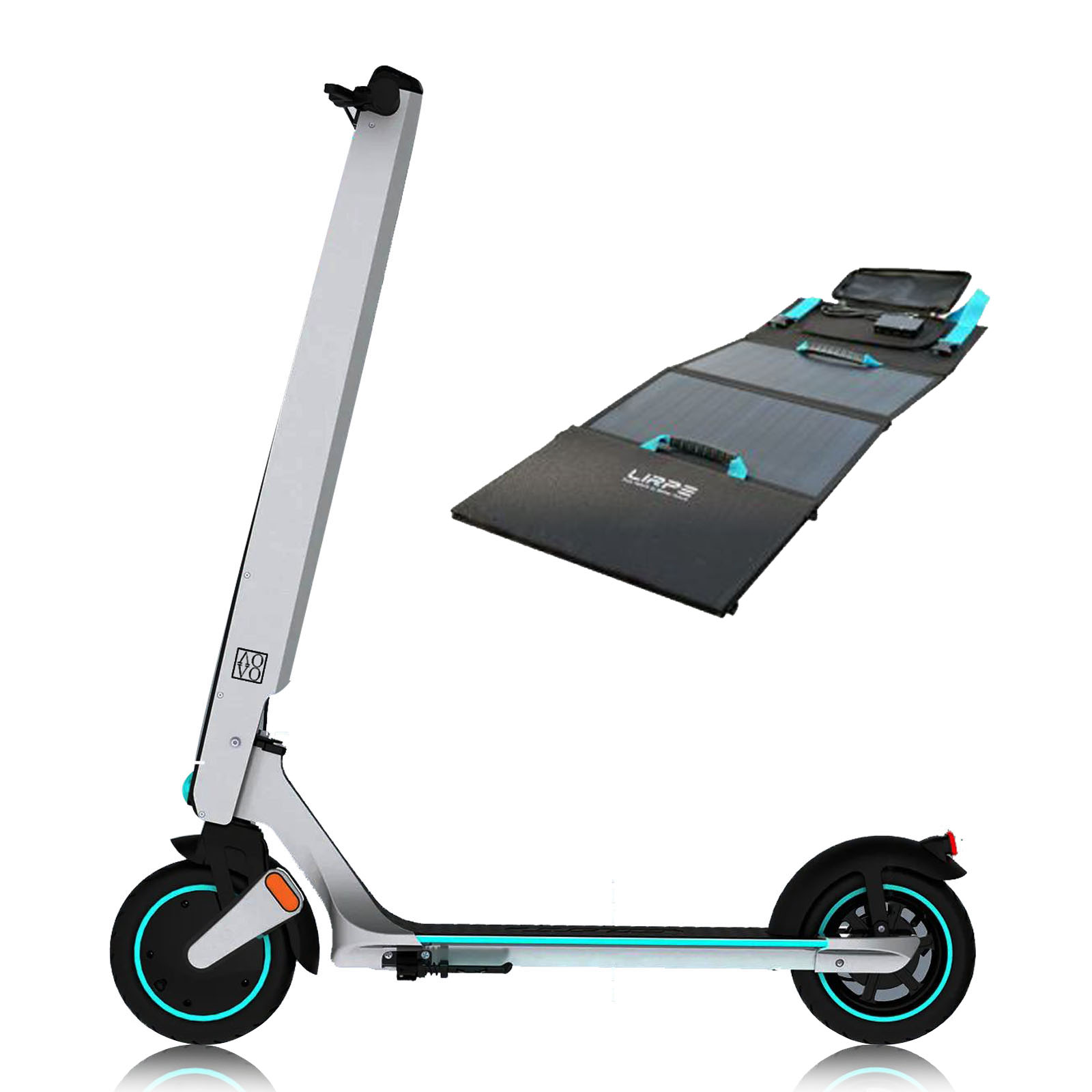AOVO®Lirpe R1 promax, First solar electric scooter in the world